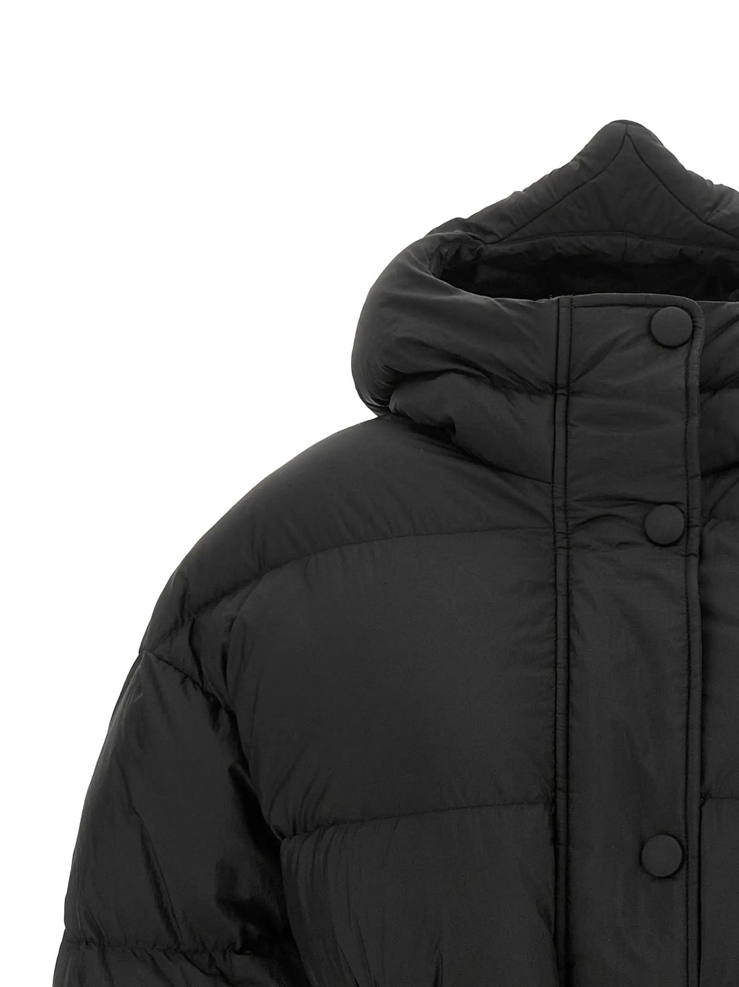 IENKI IENKI Sample Sale | IENKI IENKI Black Nylon Full-Length Jacket - | Designer outlet