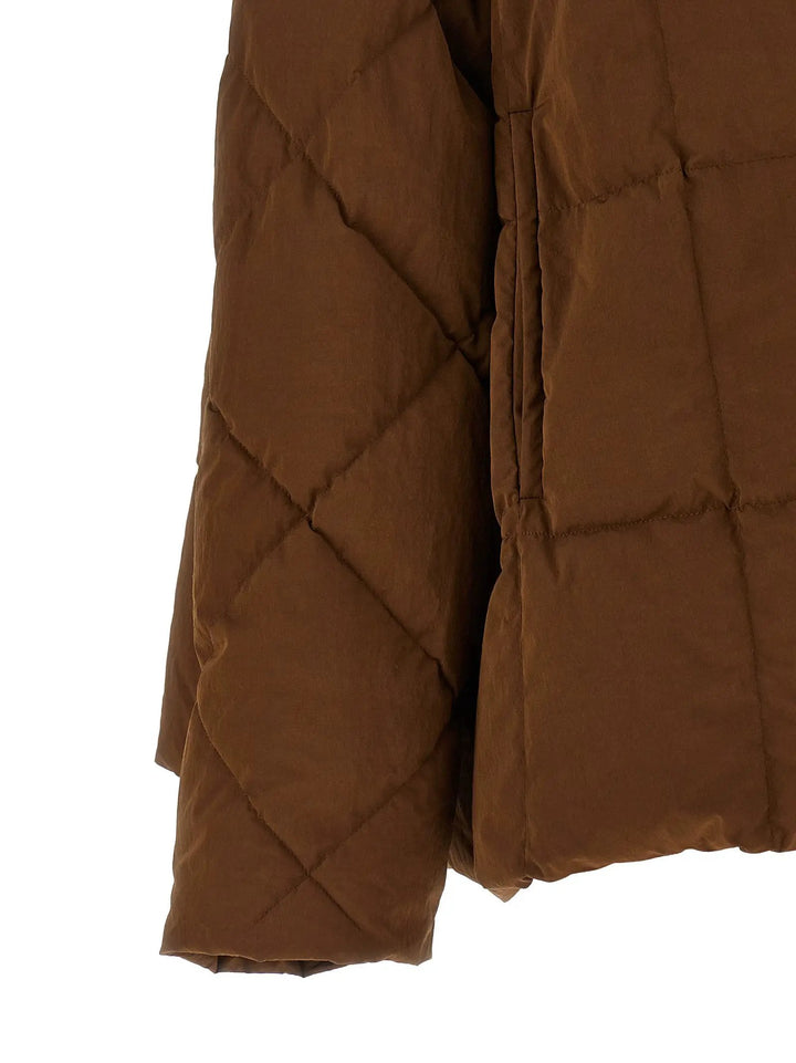IENKI IENKI Sample Sale | IENKI IENKI Brown Polyester Full-Length Jacket - | Designer outlet