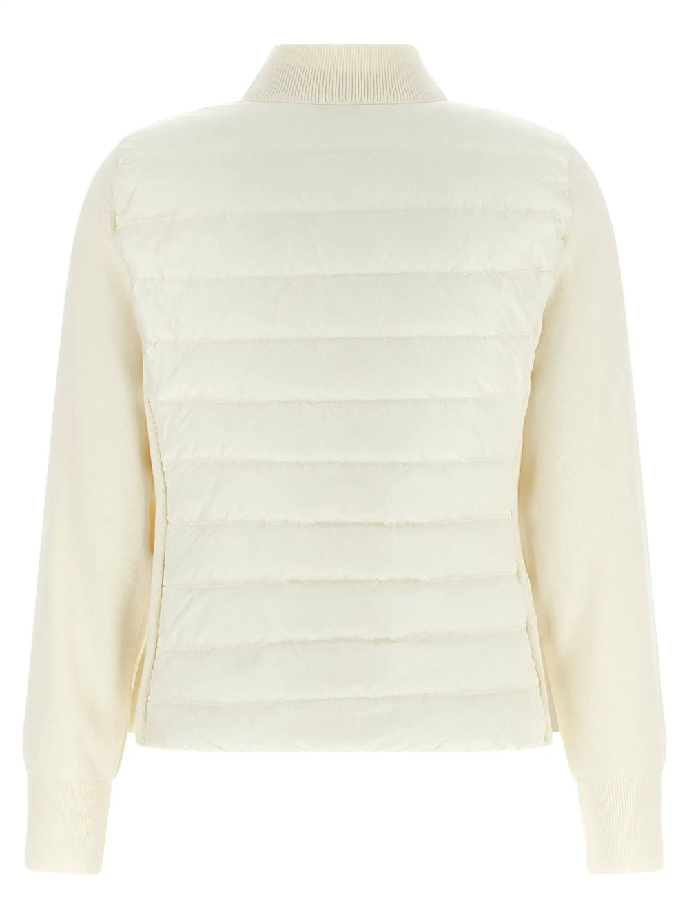 Moncler Sample Sale | Moncler White Polyamide Cardigan - | Designer outlet