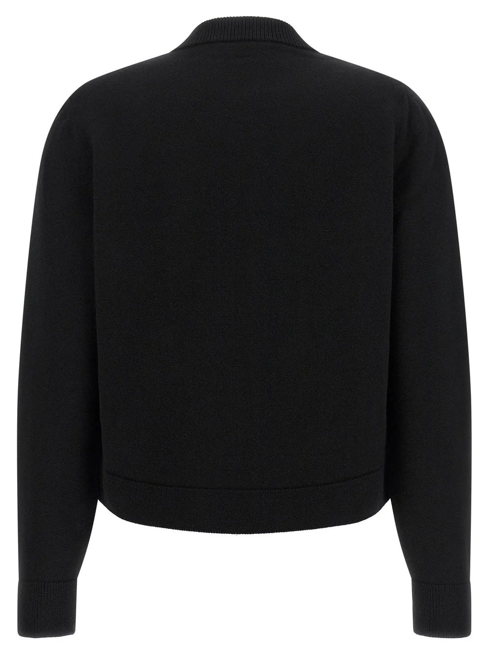Moncler Sample Sale | Moncler Black Polyester Cardigan - | Designer outlet