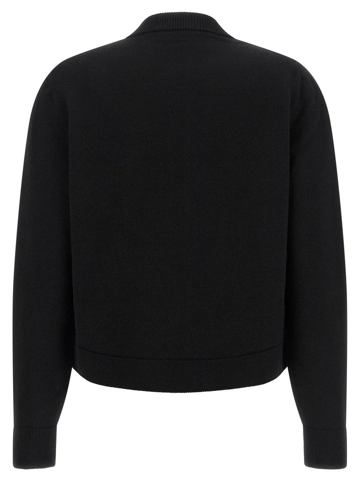 Moncler Sample Sale | Moncler Black Polyester Cardigan - | Designer outlet