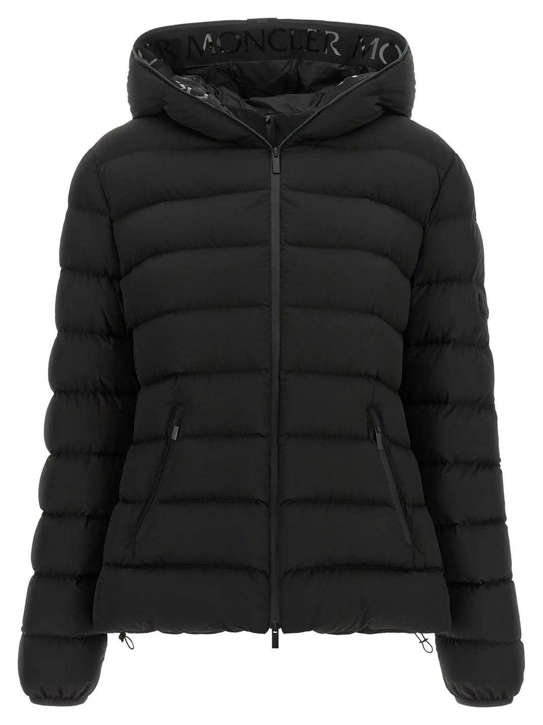 Moncler Sample Sale | Moncler Black Polyester Full-Length Jacket - | Designer outlet