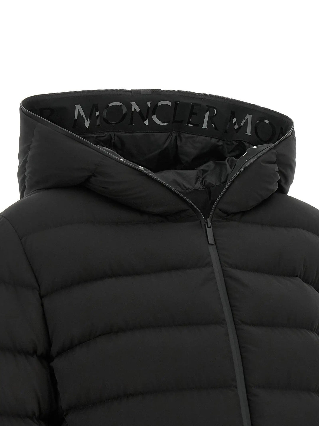 Moncler Sample Sale | Moncler Black Polyester Full-Length Jacket - | Designer outlet