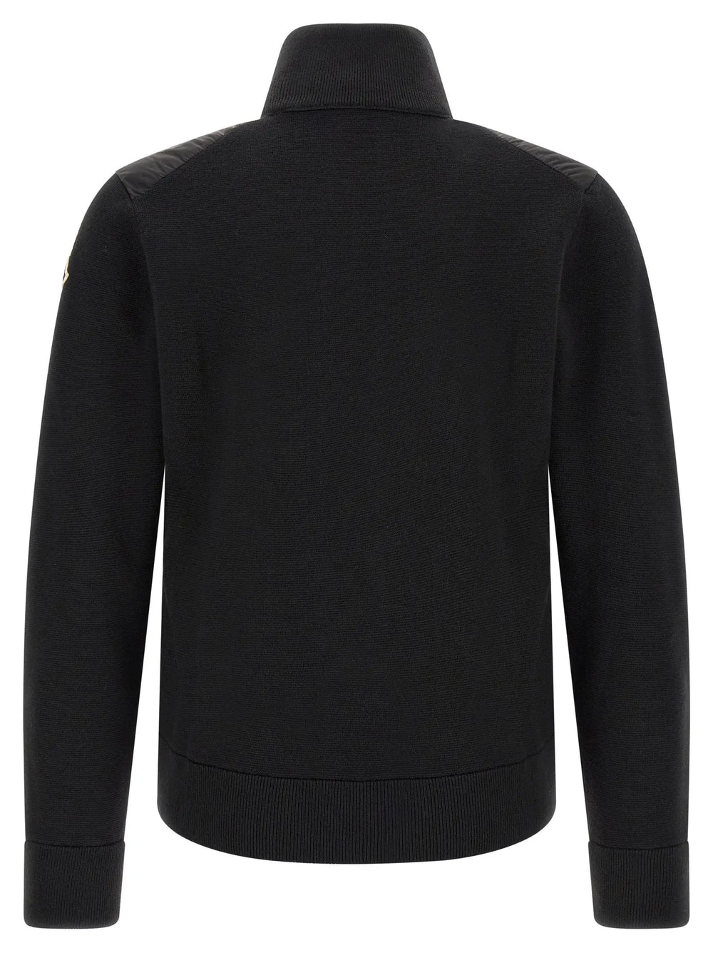 Moncler Sample Sale | Moncler Black Polyamide Cardigan - | Designer outlet