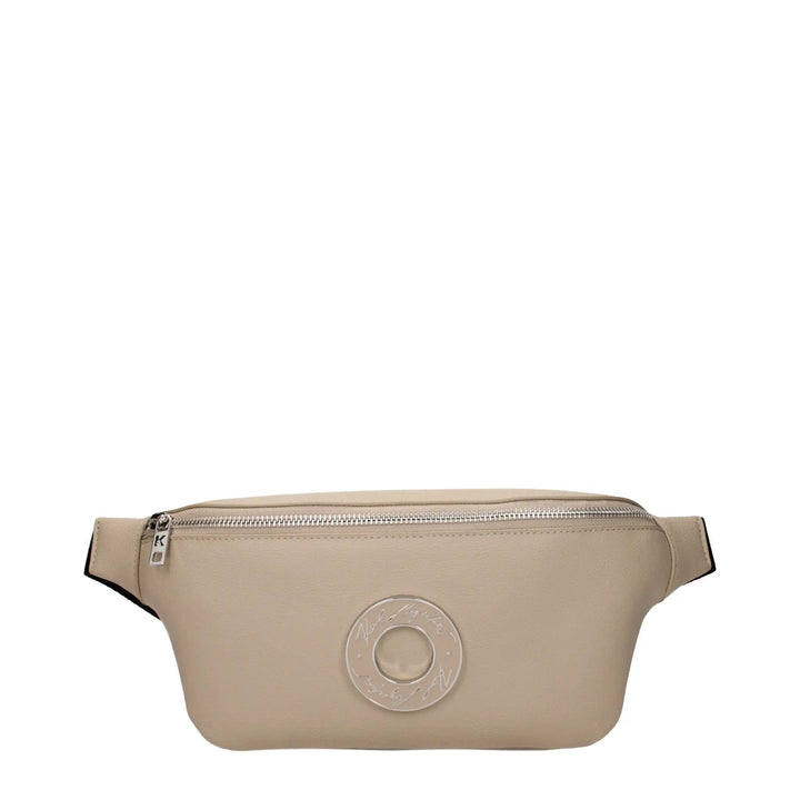 Karl Lagerfeld Sample Sale | Karl Lagerfeld Beige Leather Backpack - | Designer outlet