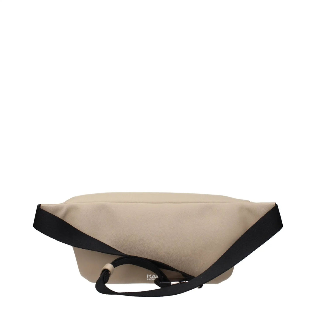 Karl Lagerfeld Sample Sale | Karl Lagerfeld Beige Leather Backpack - | Designer outlet