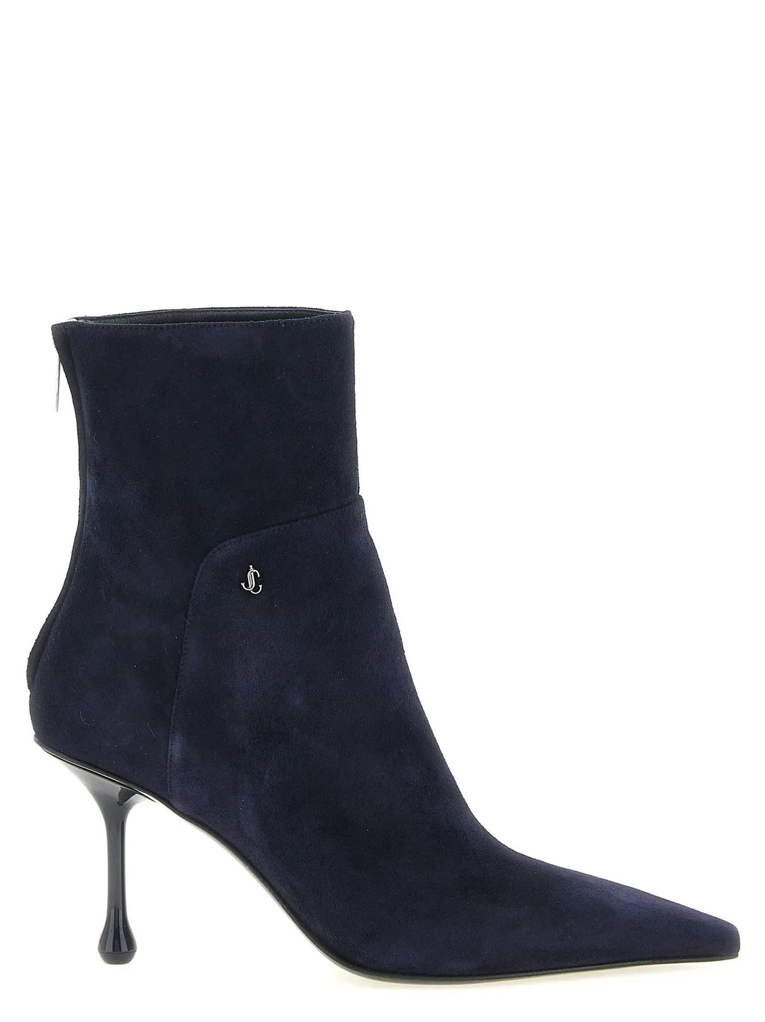 Jimmy Choo Sample Sale | Jimmy Choo Blue Leather Ankle Boots - | Designer outlet