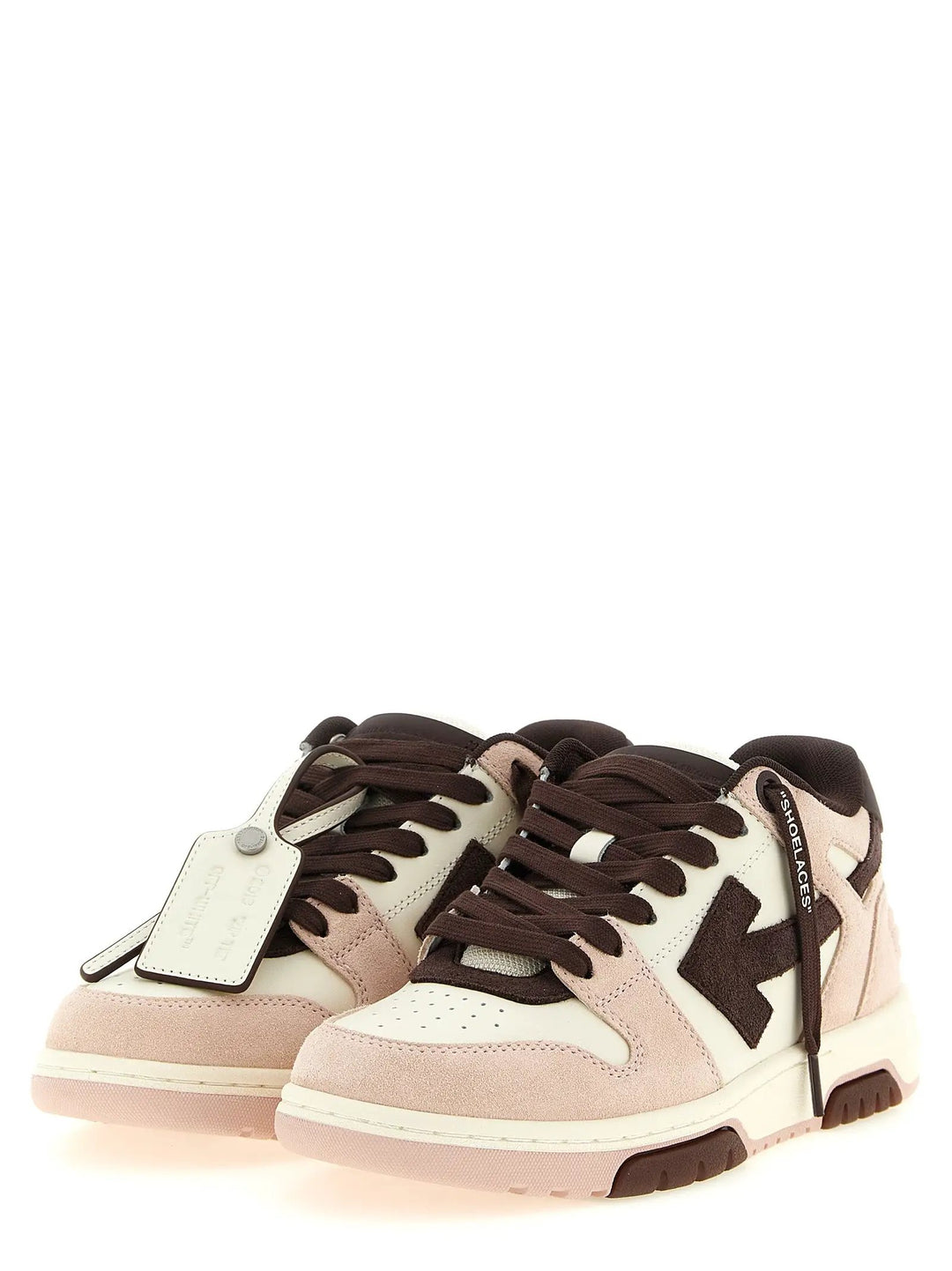 Off-White Sample Sale | Off-White Multicolor Cowhide Low Top Sneakers - | Designer outlet
