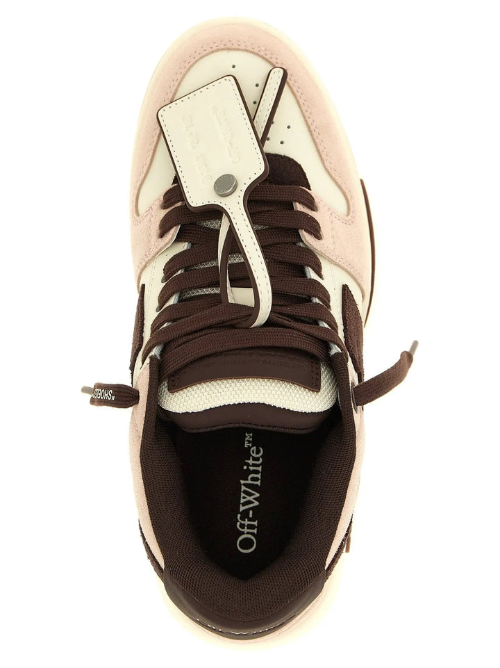 Off-White Sample Sale | Off-White Multicolor Cowhide Low Top Sneakers - | Designer outlet