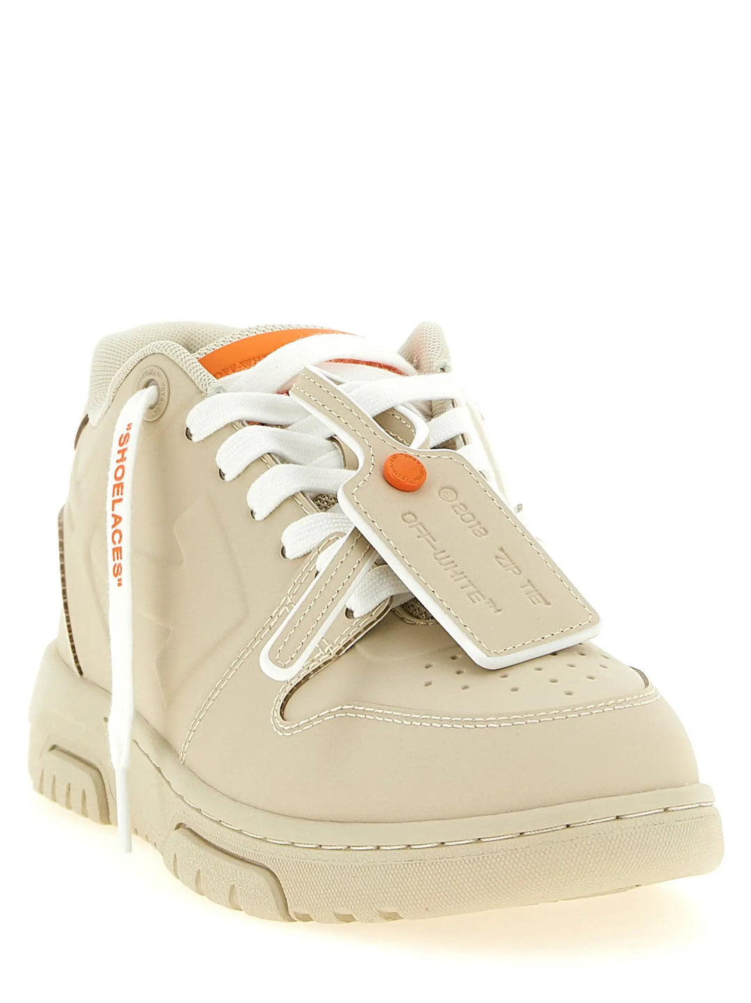 Off-White Sample Sale | Off-White Beige Plastic Athletic Sneakers - | Designer outlet