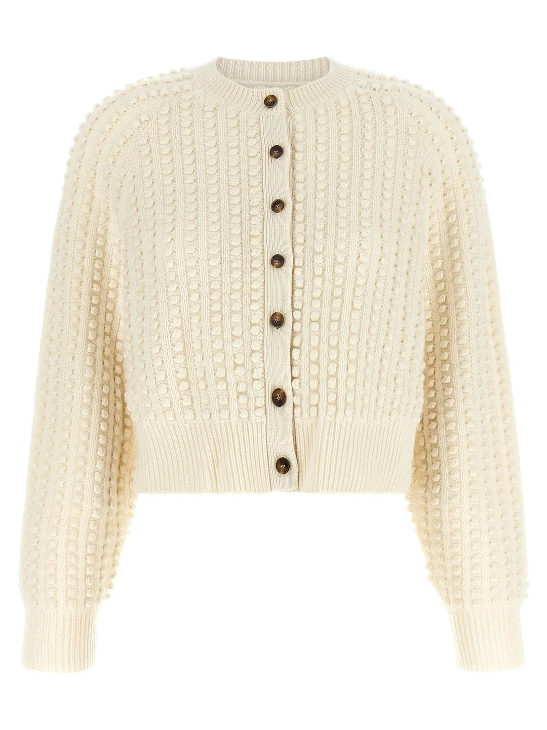 Loulou De Saison Sample Sale | Loulou De Saison White Cashmere Cardigan - | Designer outlet