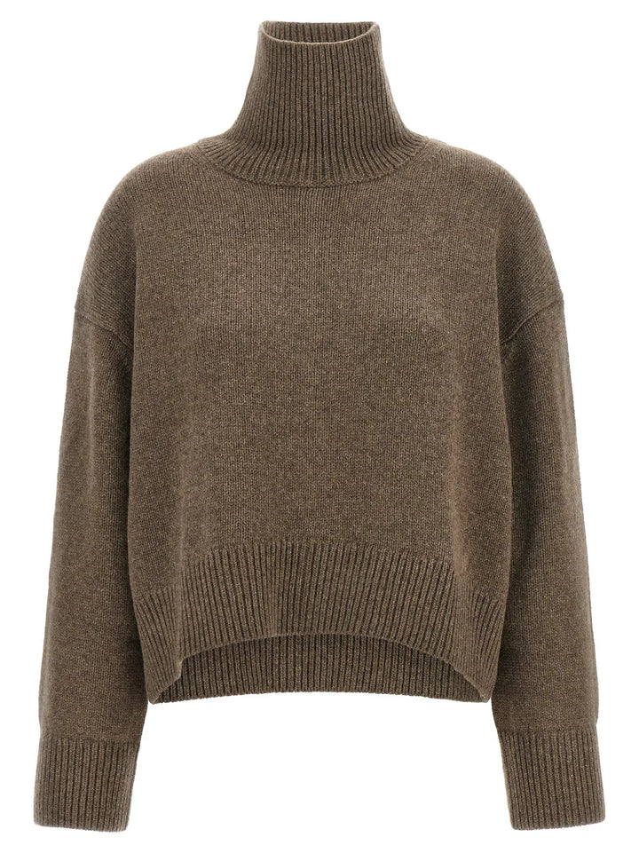 Loulou De Saison Sample Sale | Loulou De Saison Brown Cashmere Cardigan - | Designer outlet