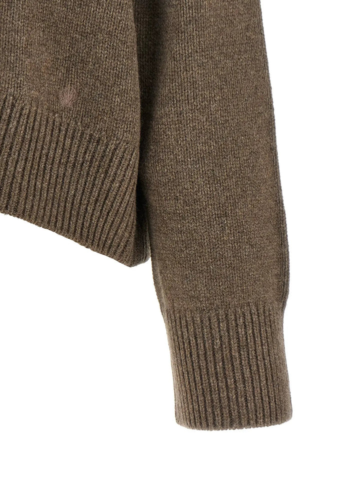 Loulou De Saison Sample Sale | Loulou De Saison Brown Cashmere Cardigan - | Designer outlet