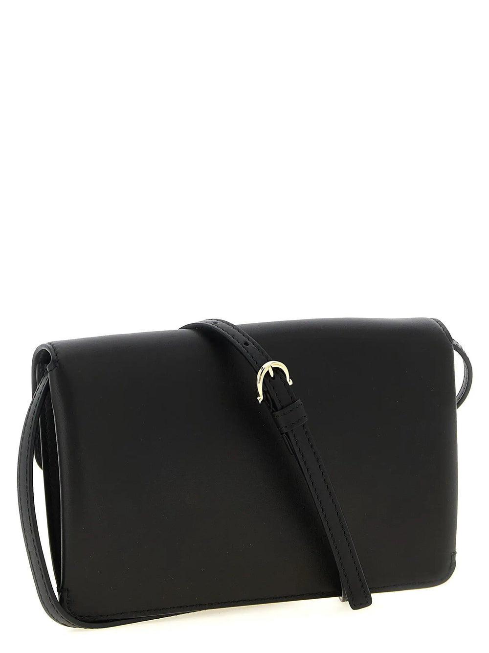 Ferragamo Sample Sale | Ferragamo Black Calfskin Clutch Bag - | Designer outlet