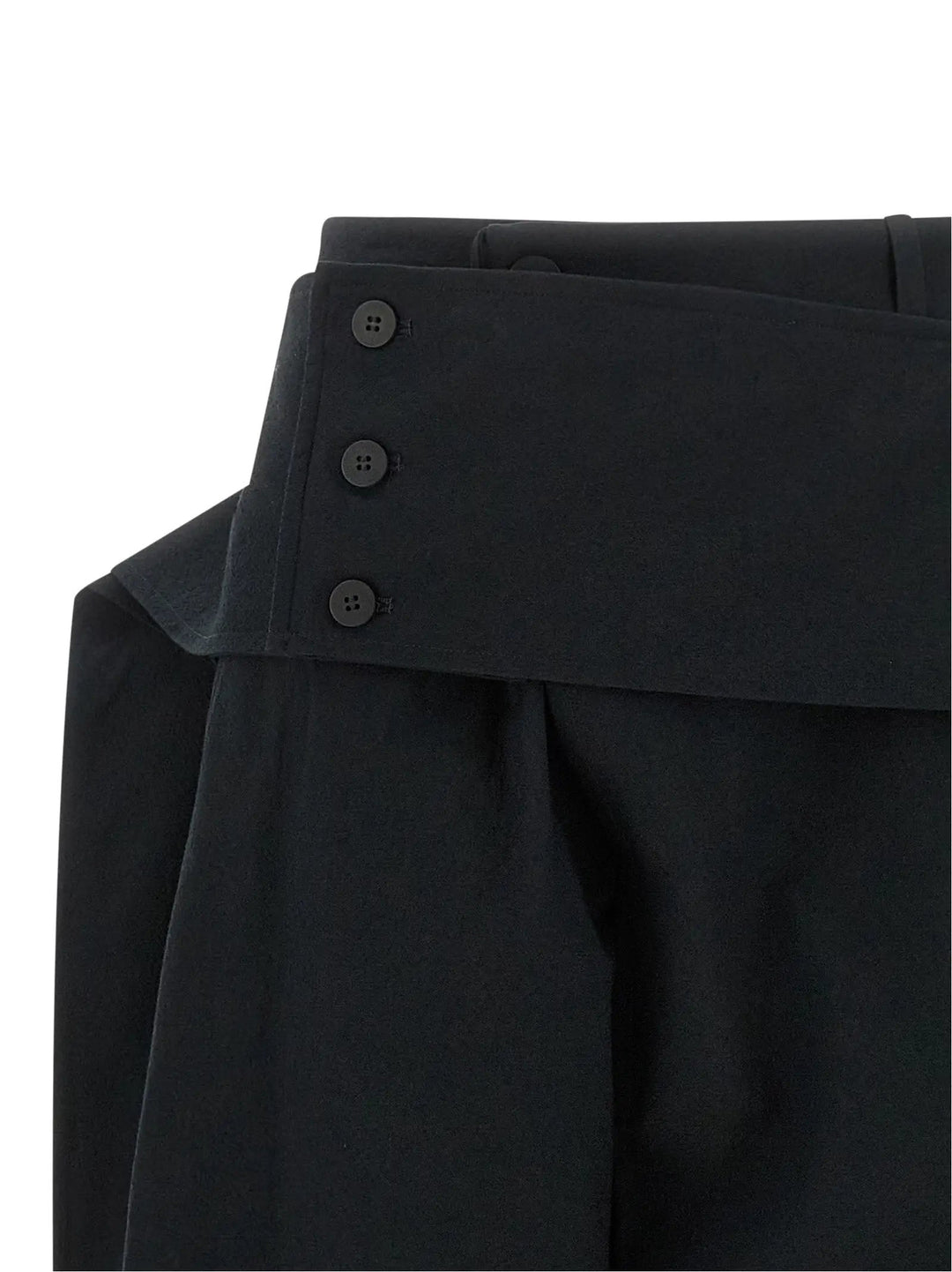 Issey Miyake Sample Sale | Issey Miyake Black Polyester Casual Pants - | Designer outlet