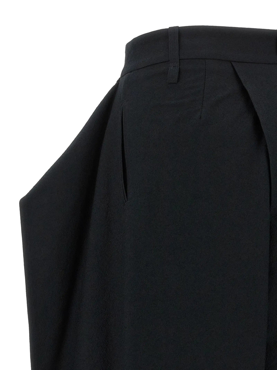 Issey Miyake Sample Sale | Issey Miyake Black Polyester Casual Pants - | Designer outlet