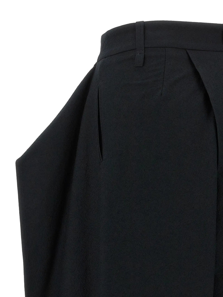 Issey Miyake Sample Sale | Issey Miyake Black Polyester Casual Pants - | Designer outlet