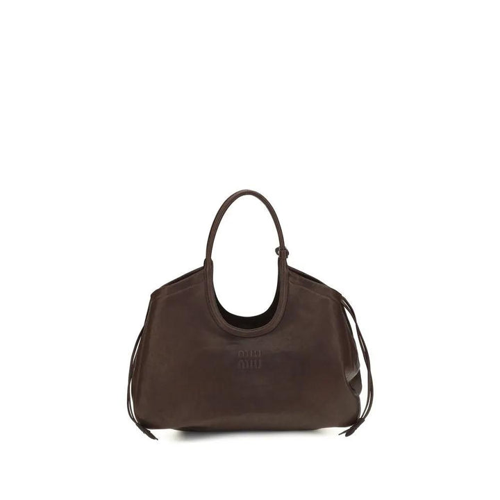 Miu Miu Sample Sale | Miu Miu Brown Lamb Ovis Aries Handbag - | Designer outlet