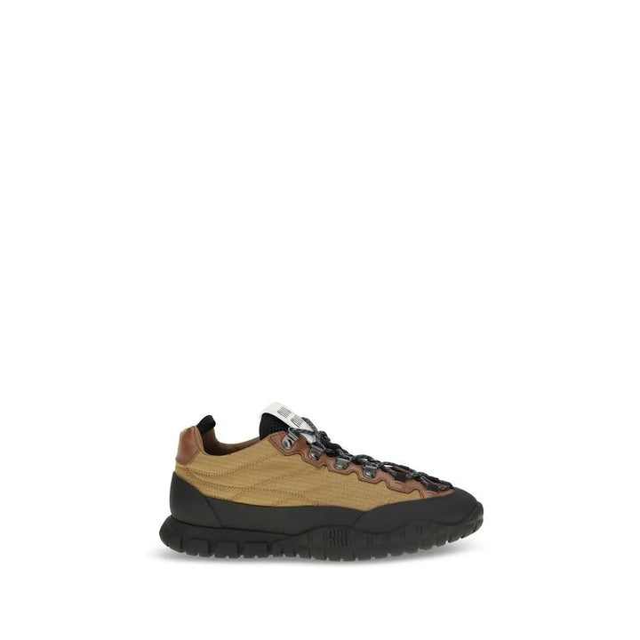 Miu Miu Sample Sale | Miu Miu Beige Polyamide Athletic Sneakers - | Designer outlet