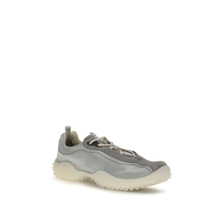 Miu Miu Sample Sale | Miu Miu Gray Recycled Polyamide Chunky Sneakers - | Designer outlet