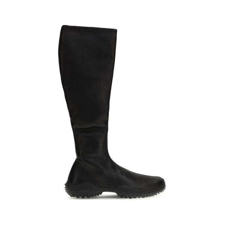 Miu Miu Sample Sale | Miu Miu Black Lamb Ovis Aries Ankle Boots - | Designer outlet