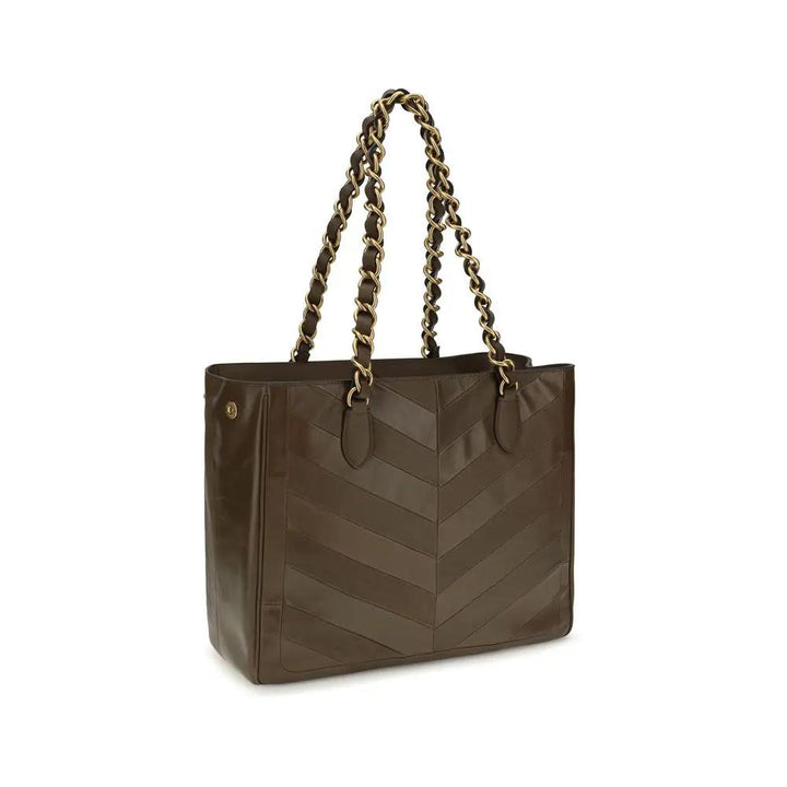 Valentino Garavani Sample Sale | Valentino Garavani Brown Calf Leather Bos Taurus Shoulder Bag - | Designer outlet