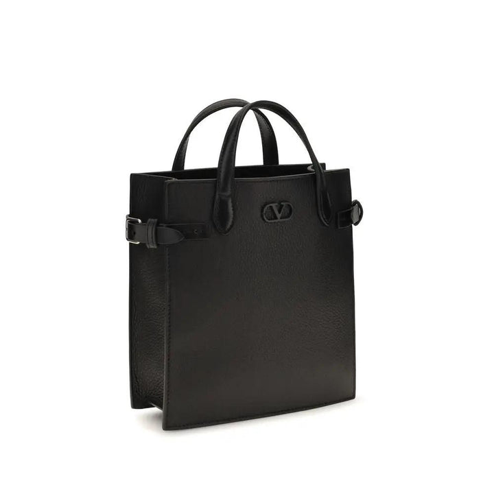 Valentino Garavani Sample Sale | Valentino Garavani Black Calf Leather Bos Taurus Shoulder Bag - | Designer outlet