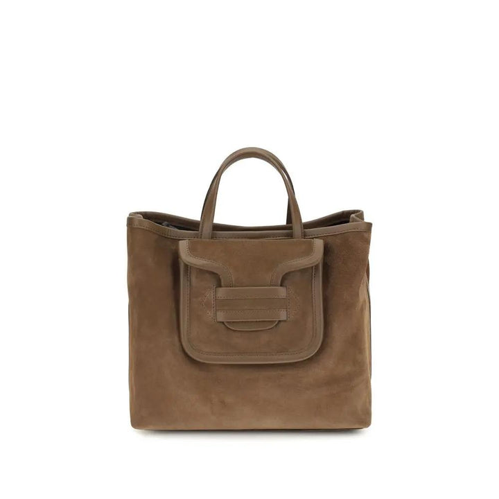 Pierre Hardy Sample Sale | Pierre Hardy Brown Suede Leather Shoulder Bag - | Designer outlet