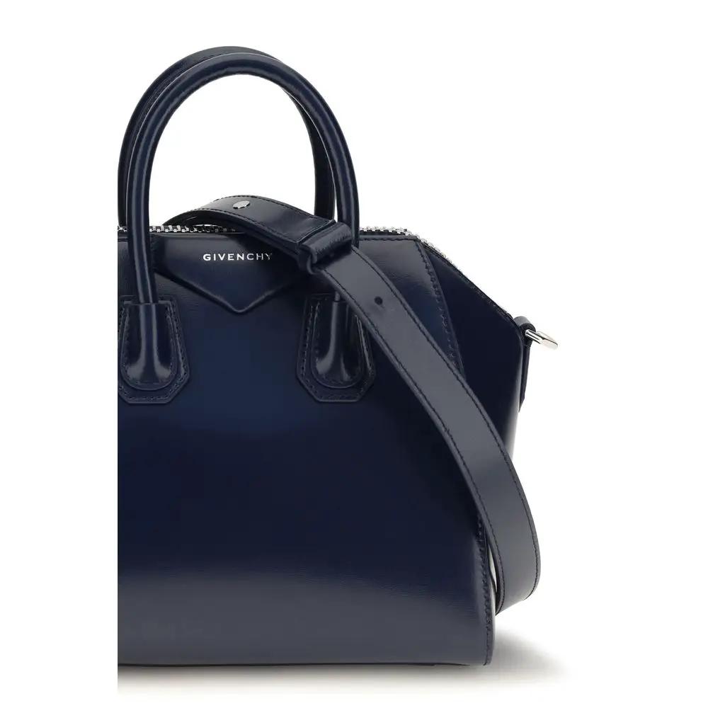 Givenchy Sample Sale | Givenchy Blue Calf Leather Bos Taurus Handbag - | Designer outlet