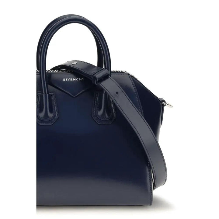 Givenchy Sample Sale | Givenchy Blue Calf Leather Bos Taurus Handbag - | Designer outlet
