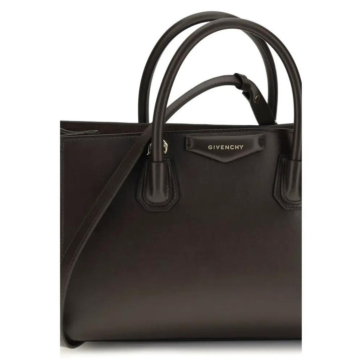 Givenchy Sample Sale | Givenchy Brown Calf Leather Bos Taurus Shoulder Bag - | Designer outlet