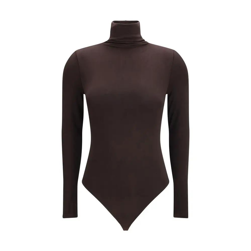 Wolford Sample Sale | Wolford Brown Cotton Bodysuit - | Designer outlet