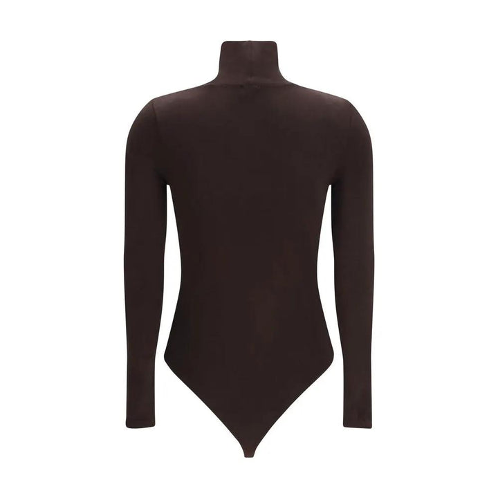 Wolford Sample Sale | Wolford Brown Cotton Bodysuit - | Designer outlet