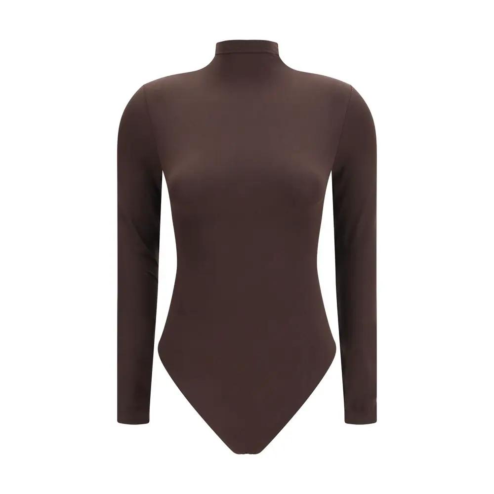 Wolford Sample Sale | Wolford Brown Polyamide Bodysuit - | Designer outlet