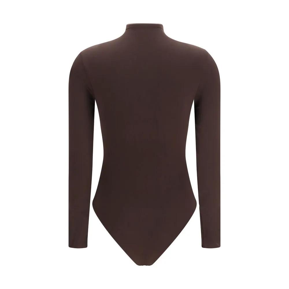 Wolford Sample Sale | Wolford Brown Polyamide Bodysuit - | Designer outlet