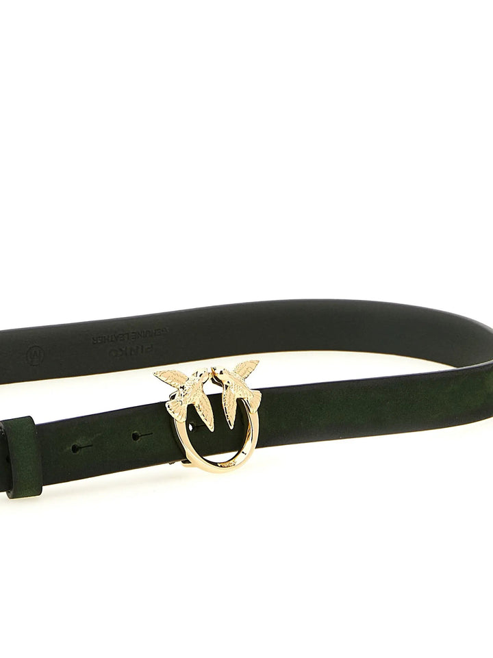 PINKO Sample Sale | PINKO Bicolor Calfskin Regular Belt - | Designer outlet