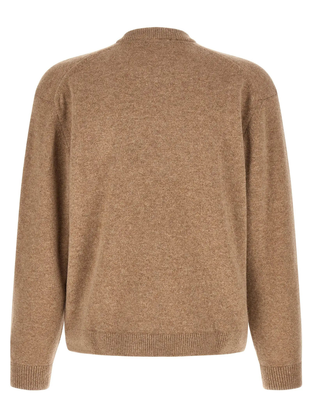 Maison Kitsuné Sample Sale | Maison Kitsuné Beige Wool Cardigan - | Designer outlet