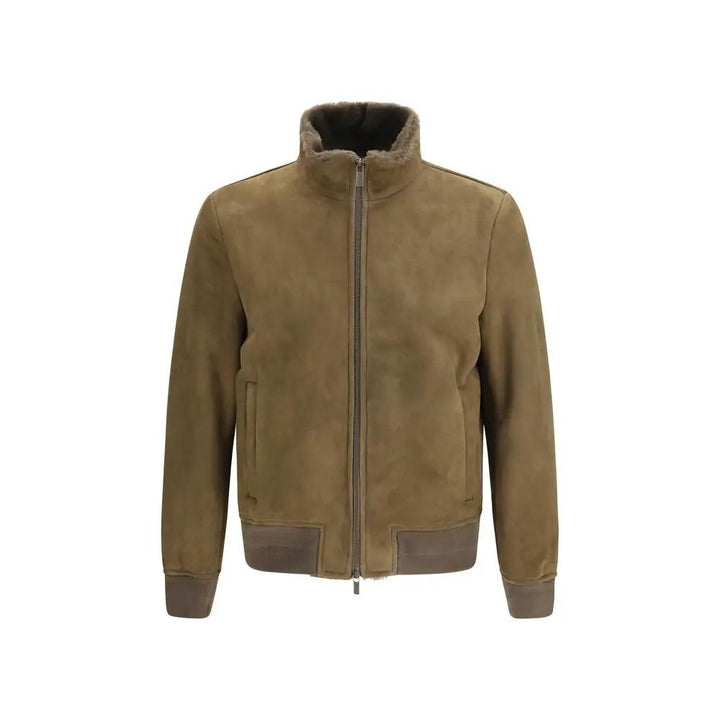 Salvatore Santoro Sample Sale | Salvatore Santoro Brown Lamb Ovis Aries Full-Length Jacket - | Designer outlet