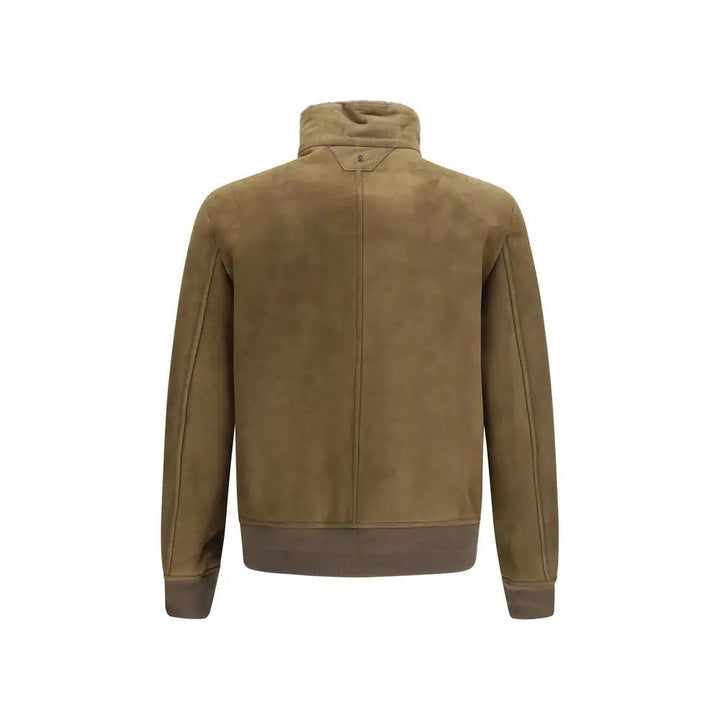Salvatore Santoro Sample Sale | Salvatore Santoro Brown Lamb Ovis Aries Full-Length Jacket - | Designer outlet