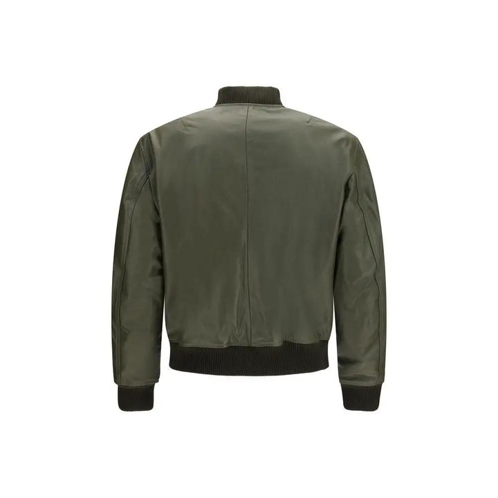 Sunflower Sample Sale | Sunflower Bicolor Calf Leather Bos Taurus Leather Jacket - | Designer outlet