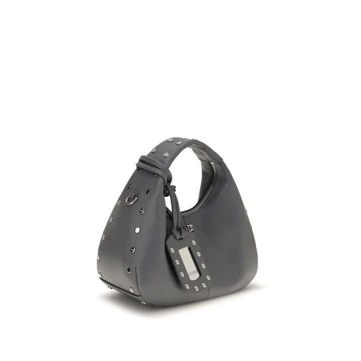 Ganni Sample Sale | Ganni Gray Leather Shoulder Bag - | Designer outlet