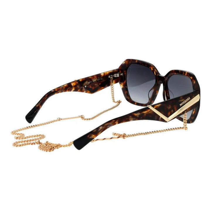 Missoni Sample Sale | Missoni Brown Acetate Sunglasses - | Designer outlet