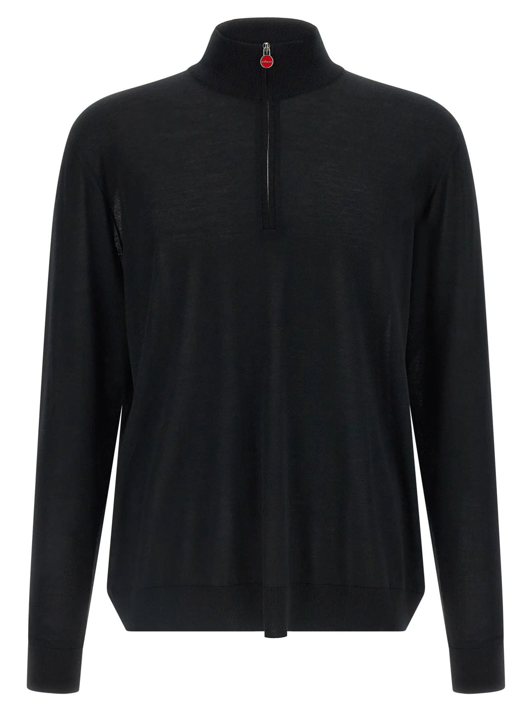 Kiton Sample Sale | Kiton Black Wool Cardigan - | Designer outlet