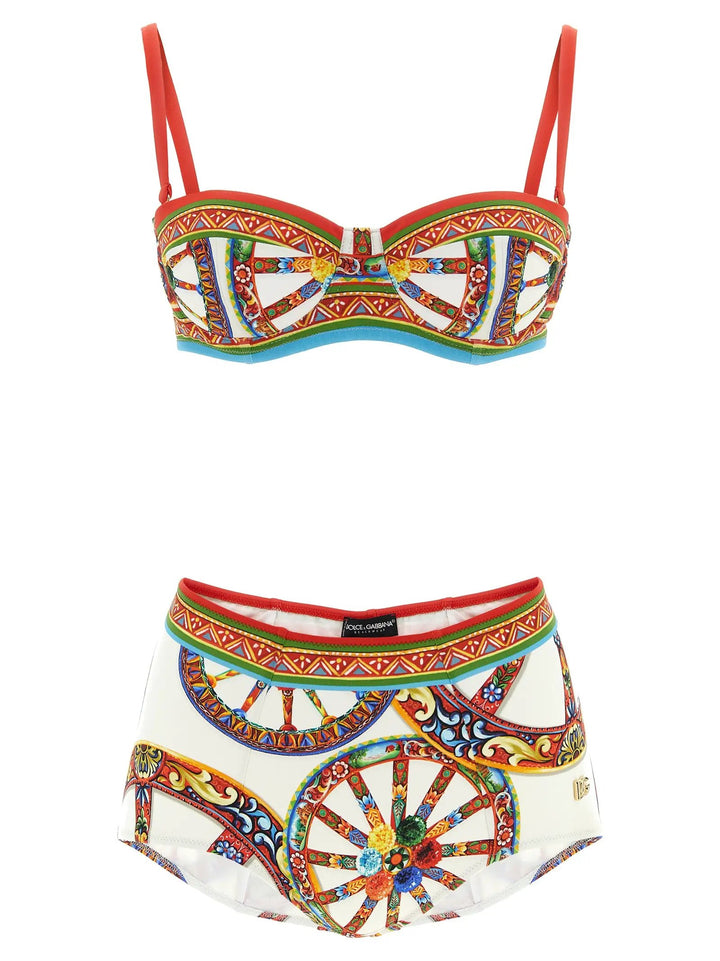 Dolce &amp; Gabbana Sample Sale | Dolce &amp; Gabbana Multicolor Polyamide Bikini - | Designer outlet