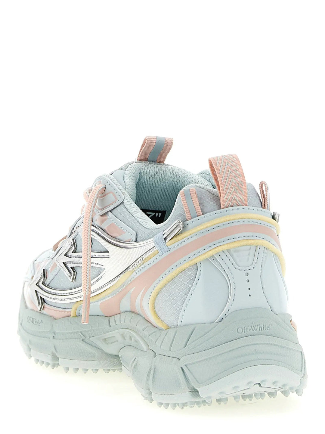 Off-White Sample Sale | Off-White Blue Polyethylene Athletic Sneakers - | Designer outlet