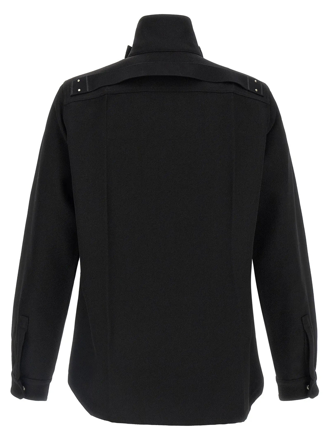 Rick Owens Sample Sale | Rick Owens Black Cotton Full-Length Jacket - | Designer outlet