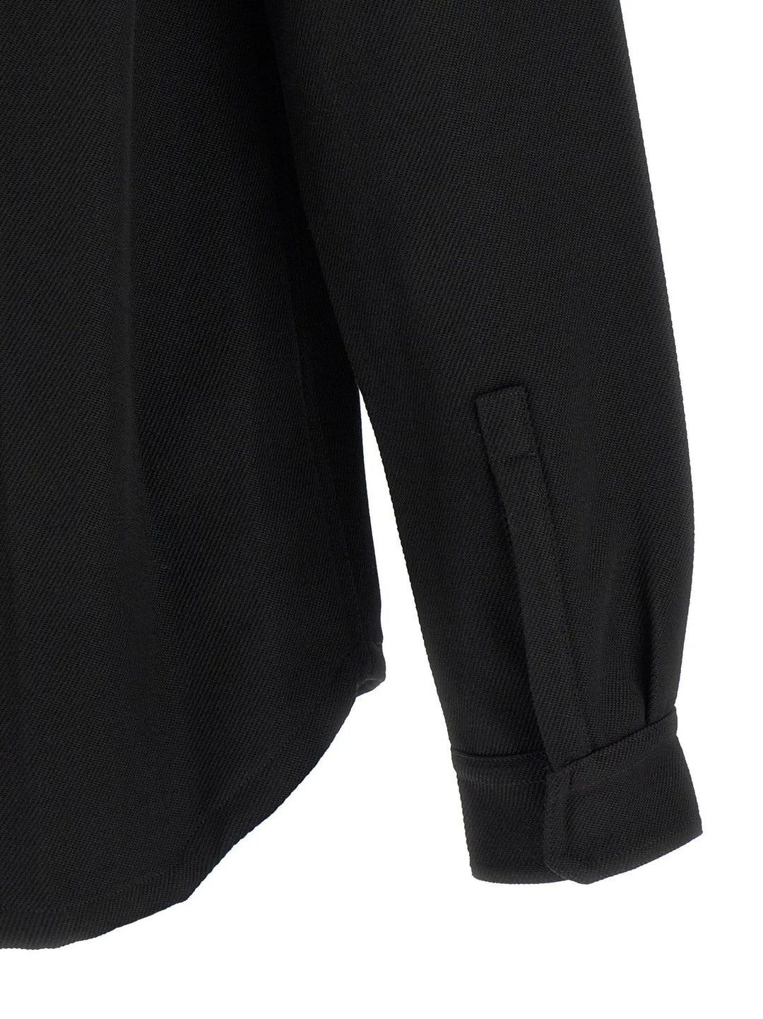 Rick Owens Sample Sale | Rick Owens Black Cotton Full-Length Jacket - | Designer outlet