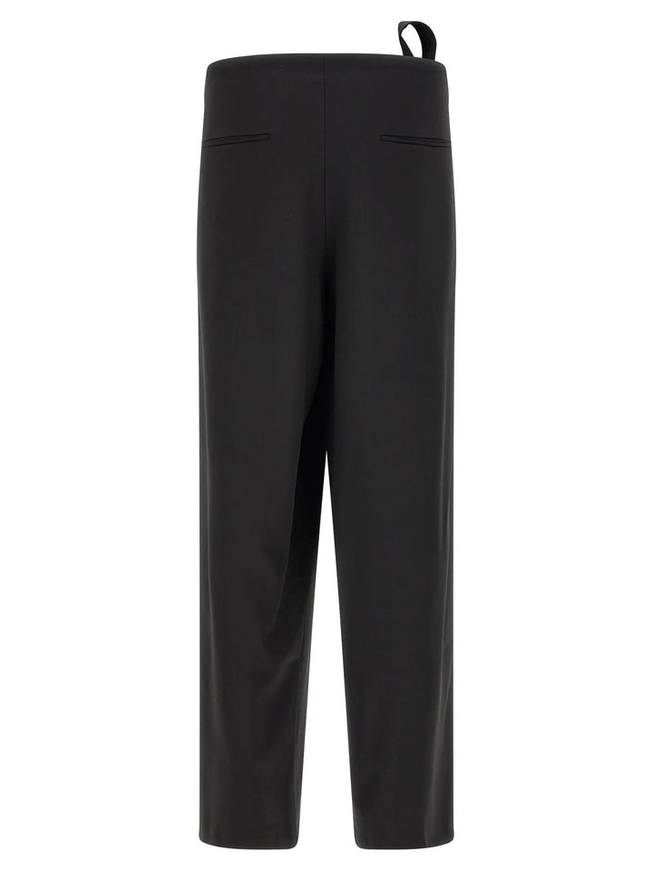 Kiko Kostadinov Sample Sale | Kiko Kostadinov Black Virgin Wool Dress Pants - | Designer outlet