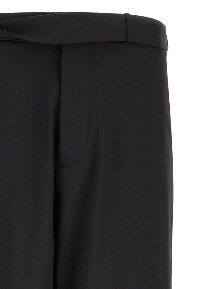 Kiko Kostadinov Sample Sale | Kiko Kostadinov Black Virgin Wool Dress Pants - | Designer outlet