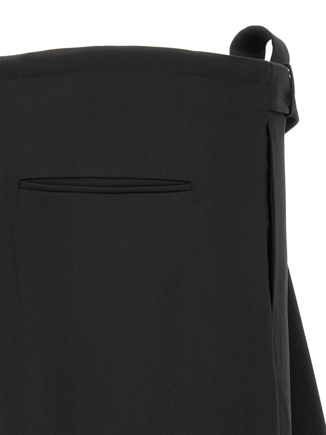 Kiko Kostadinov Sample Sale | Kiko Kostadinov Black Virgin Wool Dress Pants - | Designer outlet